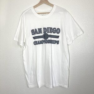 Nike Shirt Mens Large White San Diego CIF Championships Graphic Tee California